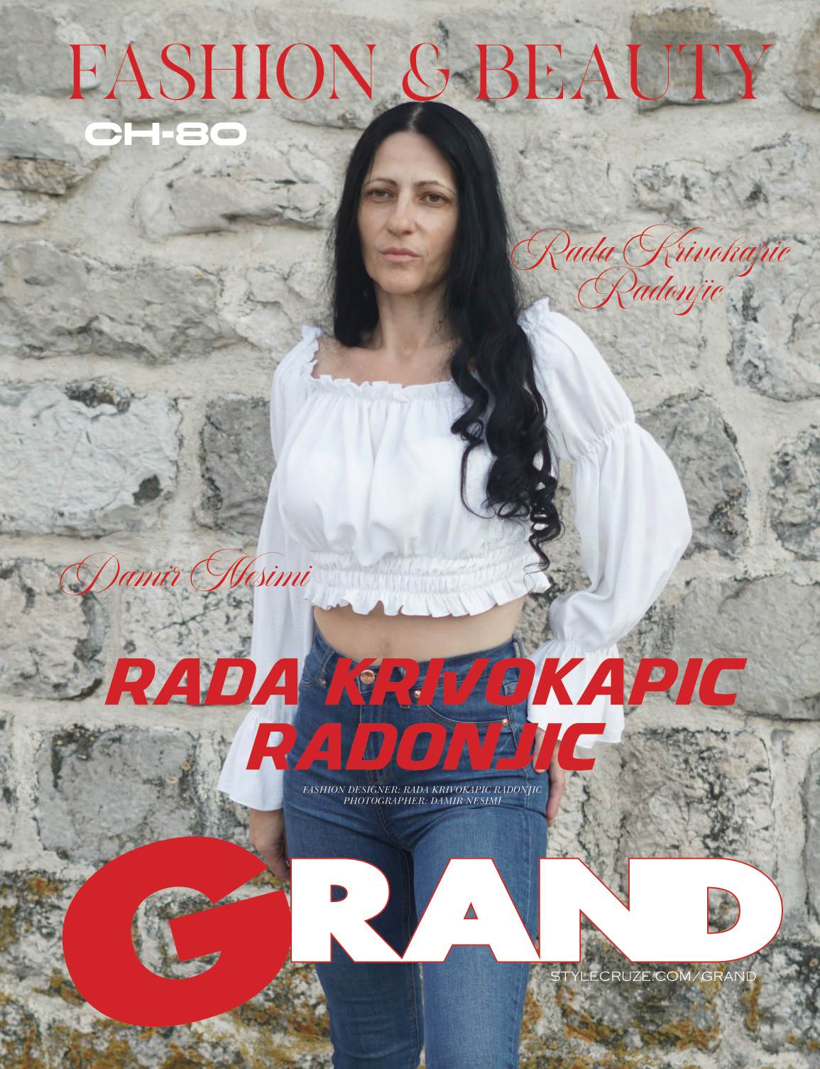 GRAND Magazine Rada Krivokapic Radonjic modna kreatorka i stilistkinja